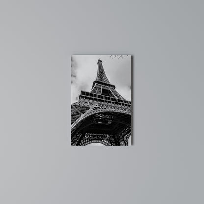 MONOCHROME PARISIAN ICON Κατακόρυφος Πίνακας σε Καμβά