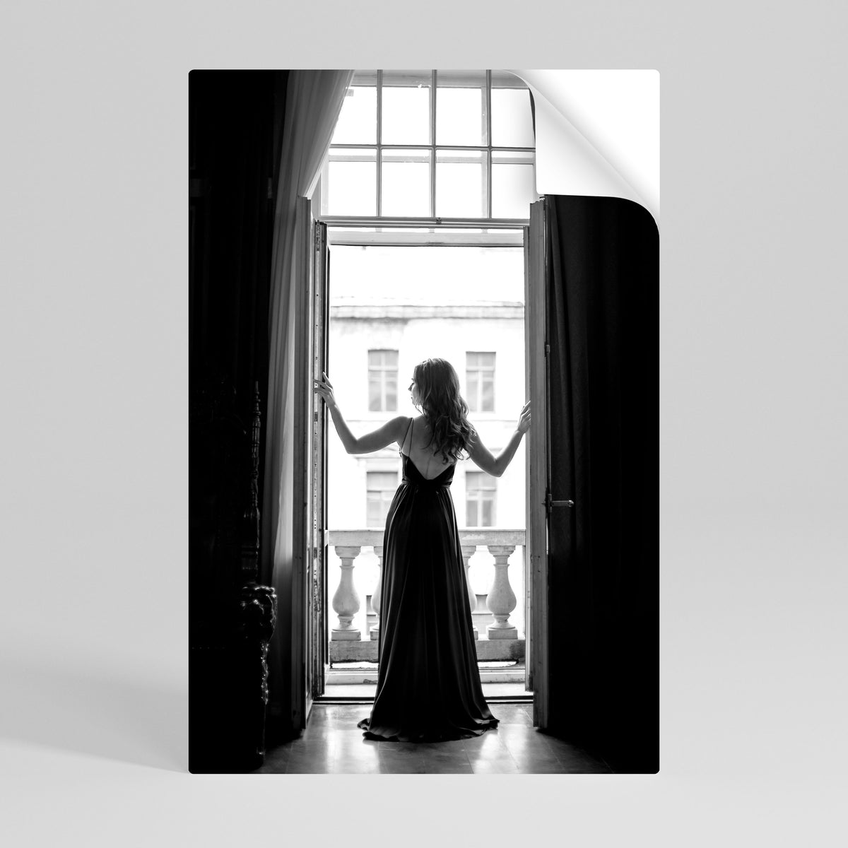 WINDOW TO WONDERS Poster Verticale Adesivo