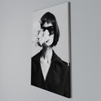SMOKY BELLE Vertical Canvas Print