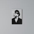 SMOKY BELLE Vertical Canvas Print