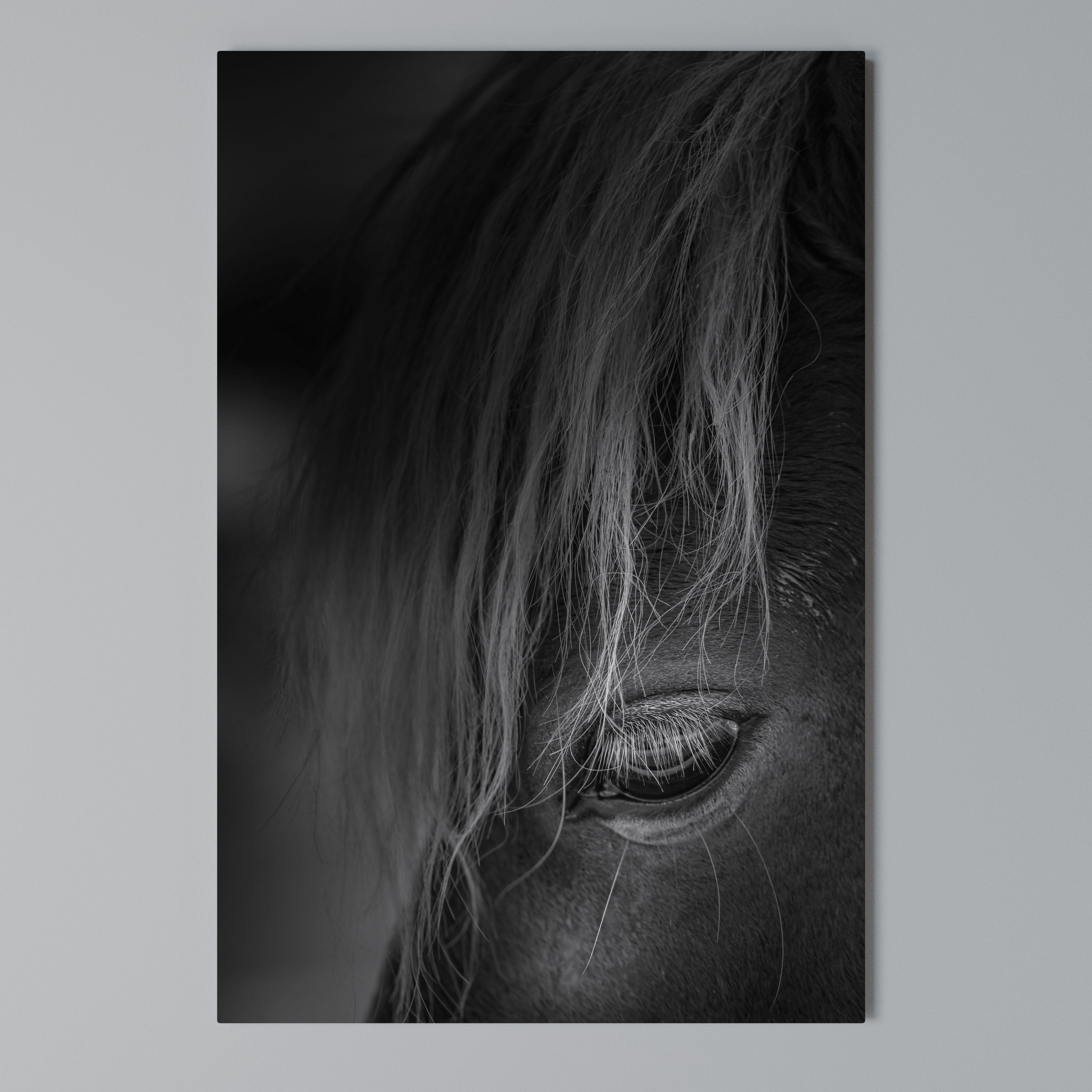 SILENT STRENGTH Vertical Canvas Print