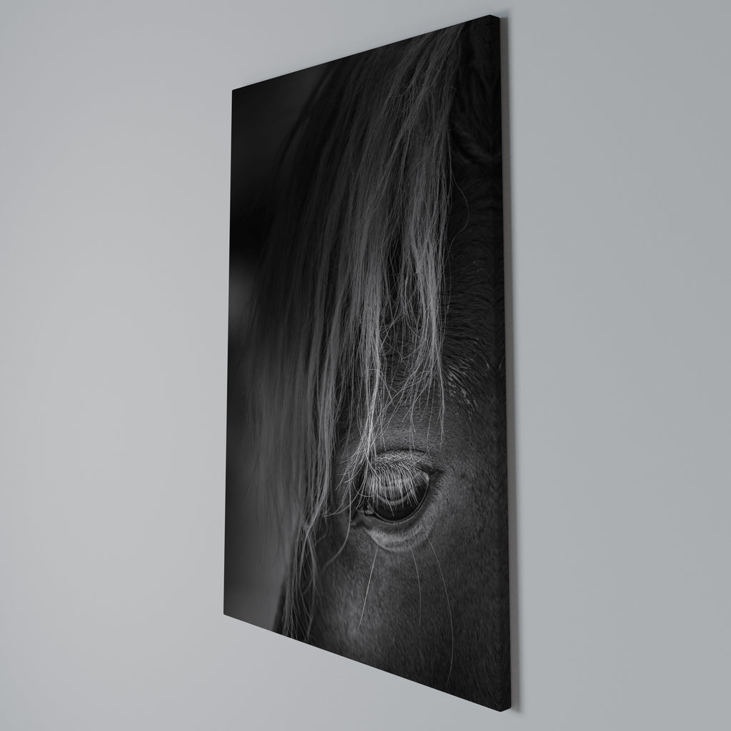 SILENT STRENGTH Vertical Canvas Print