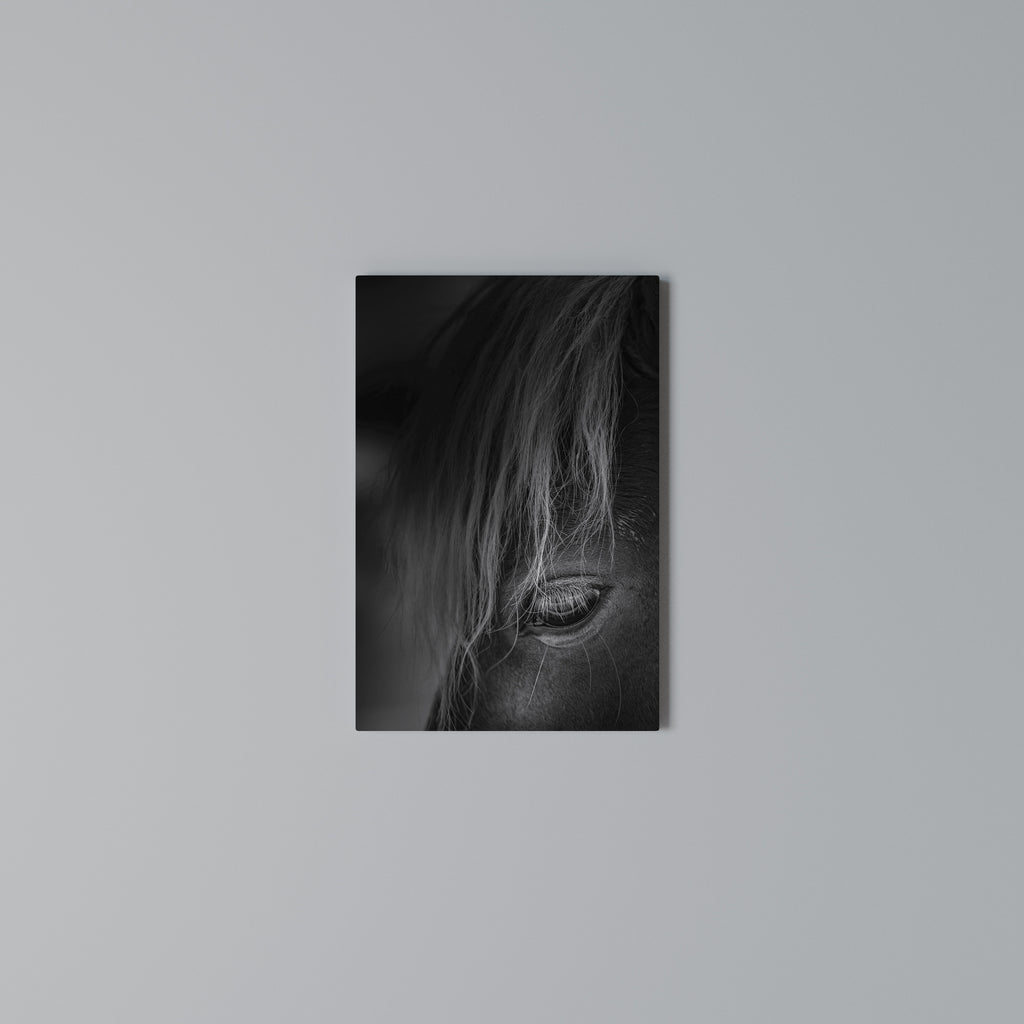SILENT STRENGTH Vertical Canvas Print
