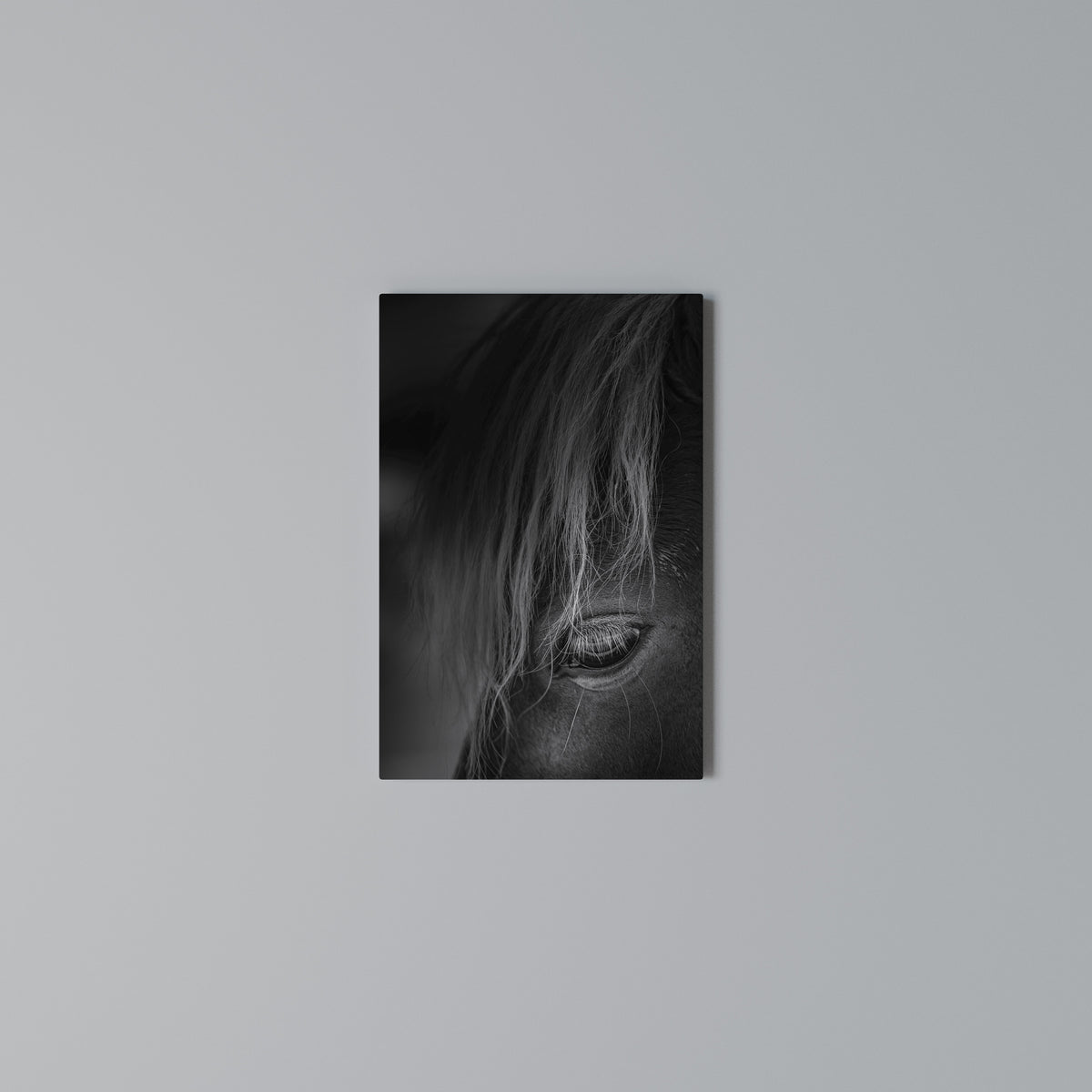 SILENT STRENGTH Vertical Canvas Print