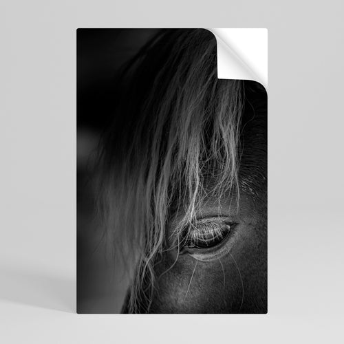 SILENT STRENGTH Póster adhesivo vertical