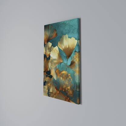 LUMINOUS FOLIAGE Quadro em tela vertical