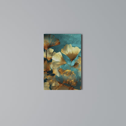 LUMINOUS FOLIAGE Quadro em tela vertical