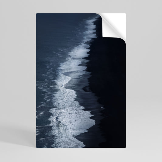 OCEAN'S WHISPER Póster Autocolante Vertical