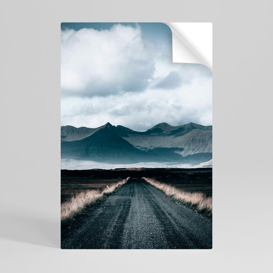 FOGBOUND HEIGHTS Poster Verticale Adesivo