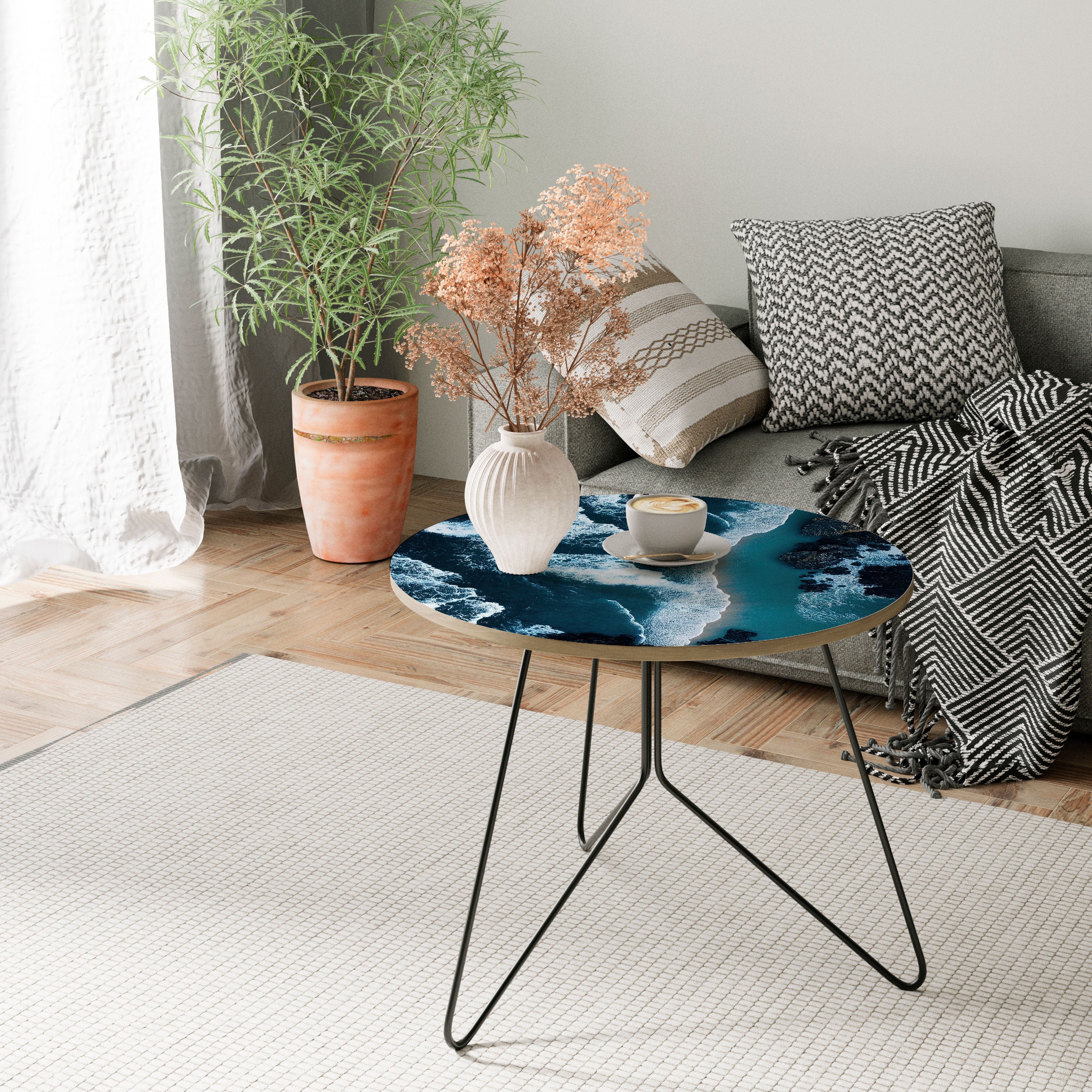 COSMIC COASTLINE Mesa de centro