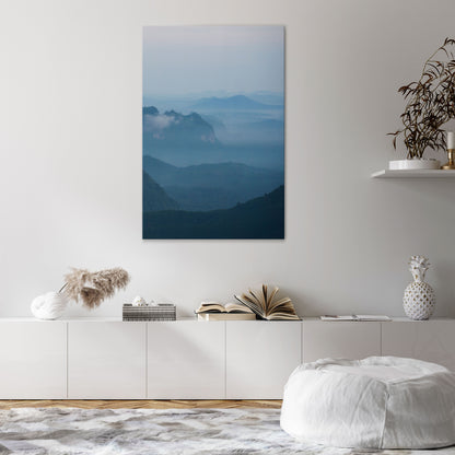 MISTY MOUNTAIN WHISPER Κατακόρυφος Πίνακας σε Καμβά