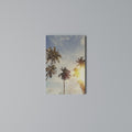 WHISPERING PALM LEAVES Vertical Canvas Print