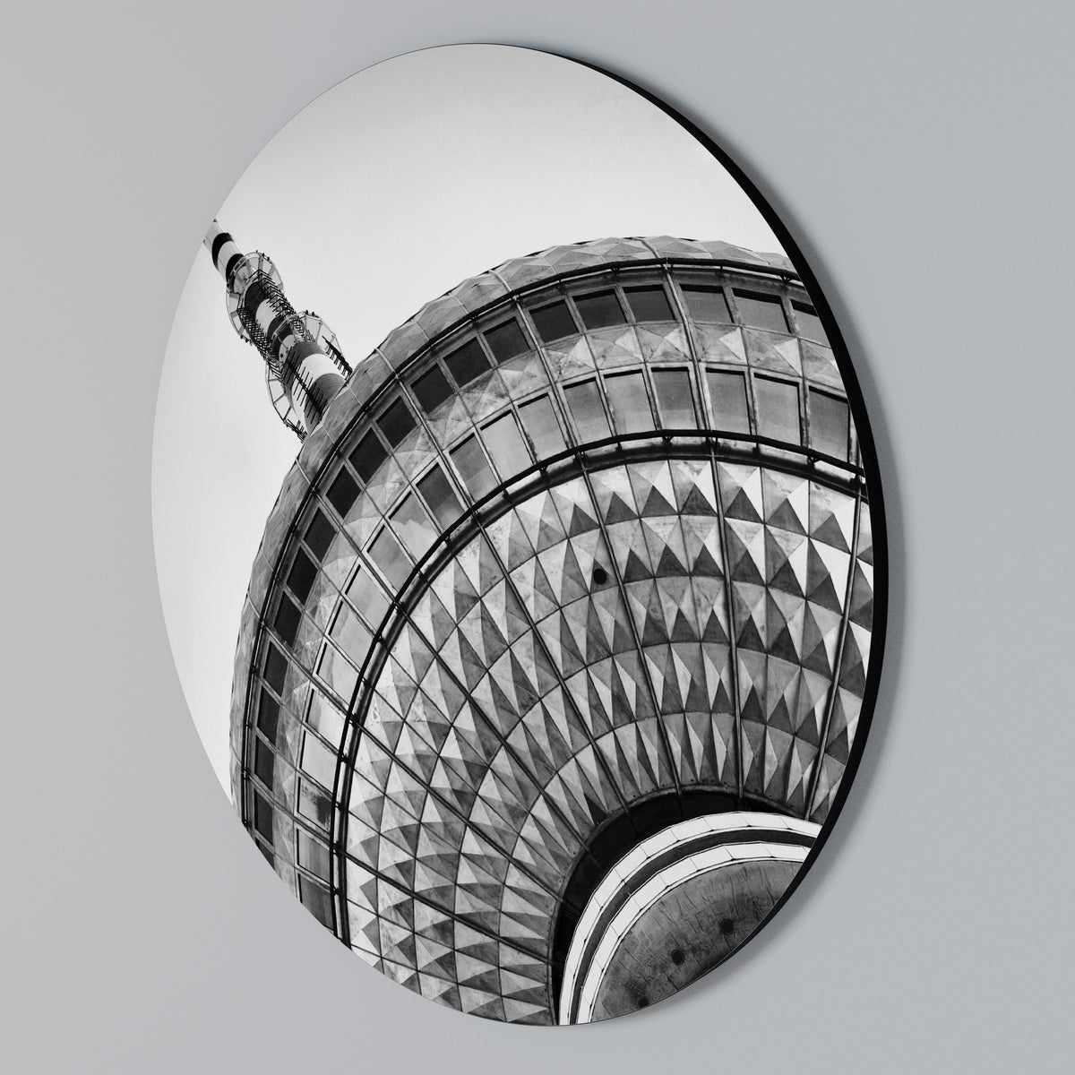BERLINER FERNSEHTURM Rundes Wandbild