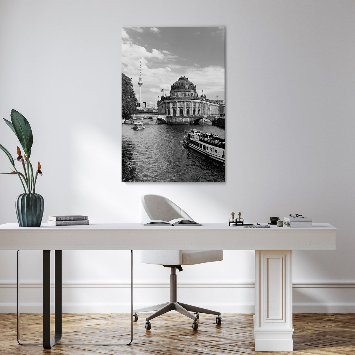 GHOSTS OF HISTORY Quadro em tela vertical