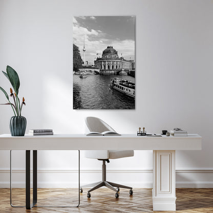 GHOSTS OF HISTORY Quadro em tela vertical