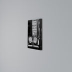 BISTRO VIBRATIONS Vertical Canvas Print