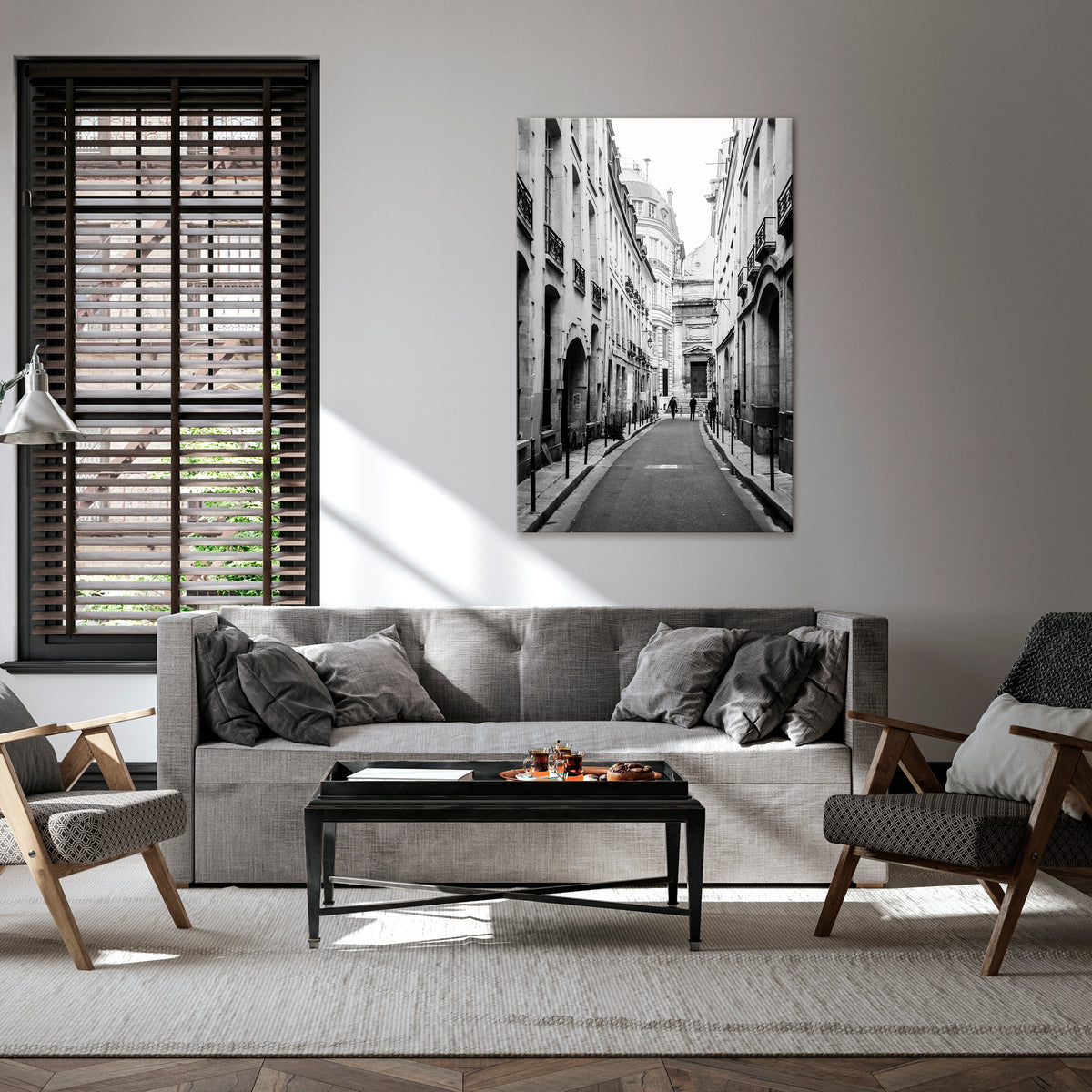 SECRET PATHWAYS UNVEILED Cuadro en lienzo vertical