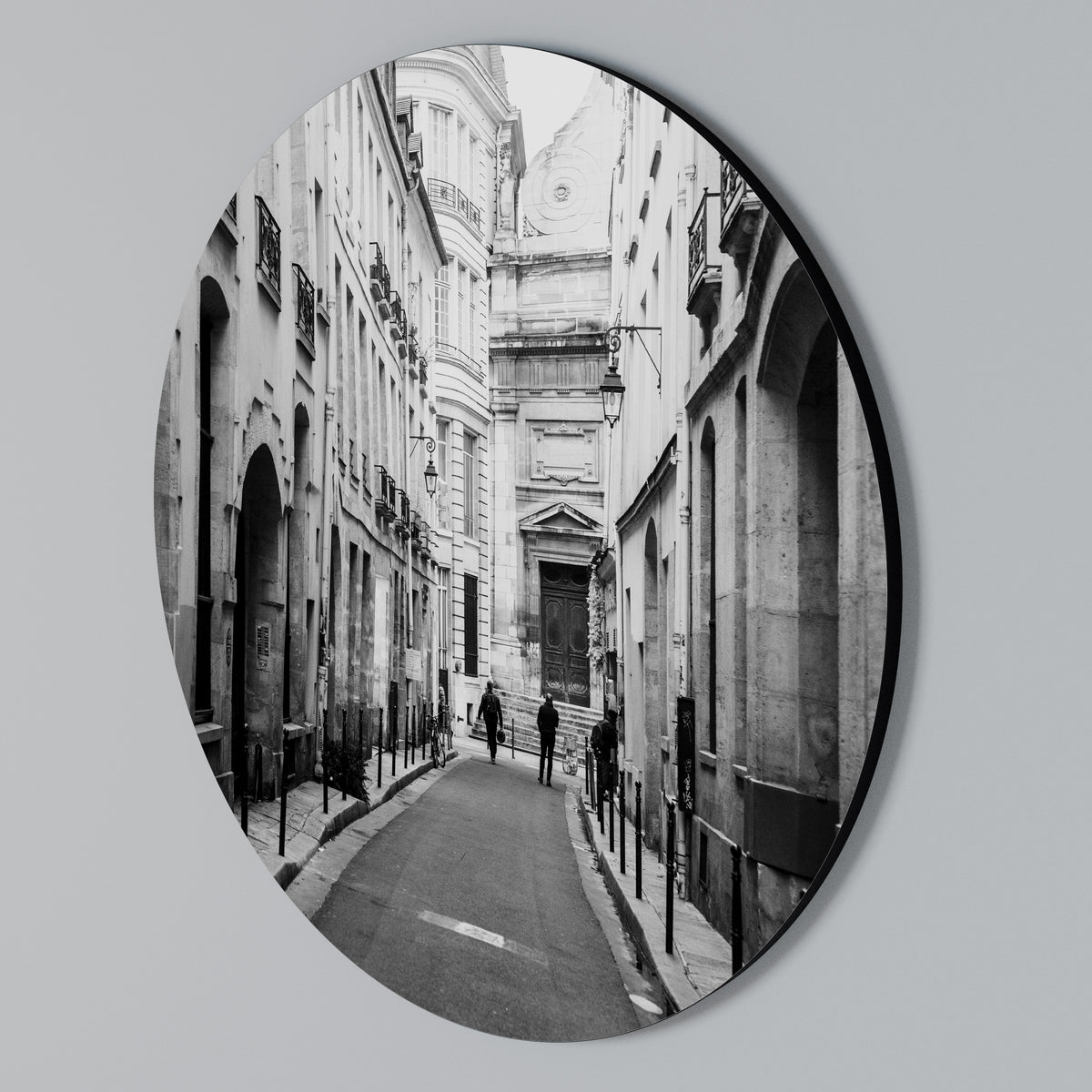 SECRET PATHWAYS UNVEILED Round Wall Art