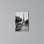 CHARMS OF THE CITY Vertical Canvas Print