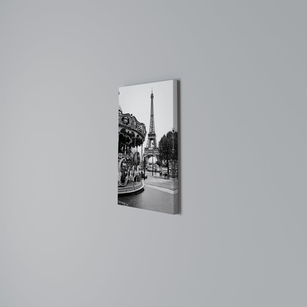 CHARMS OF THE CITY Vertical Canvas Print
