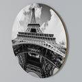 TIMELESS EIFFEL PERSPECTIVE Round Wall Art