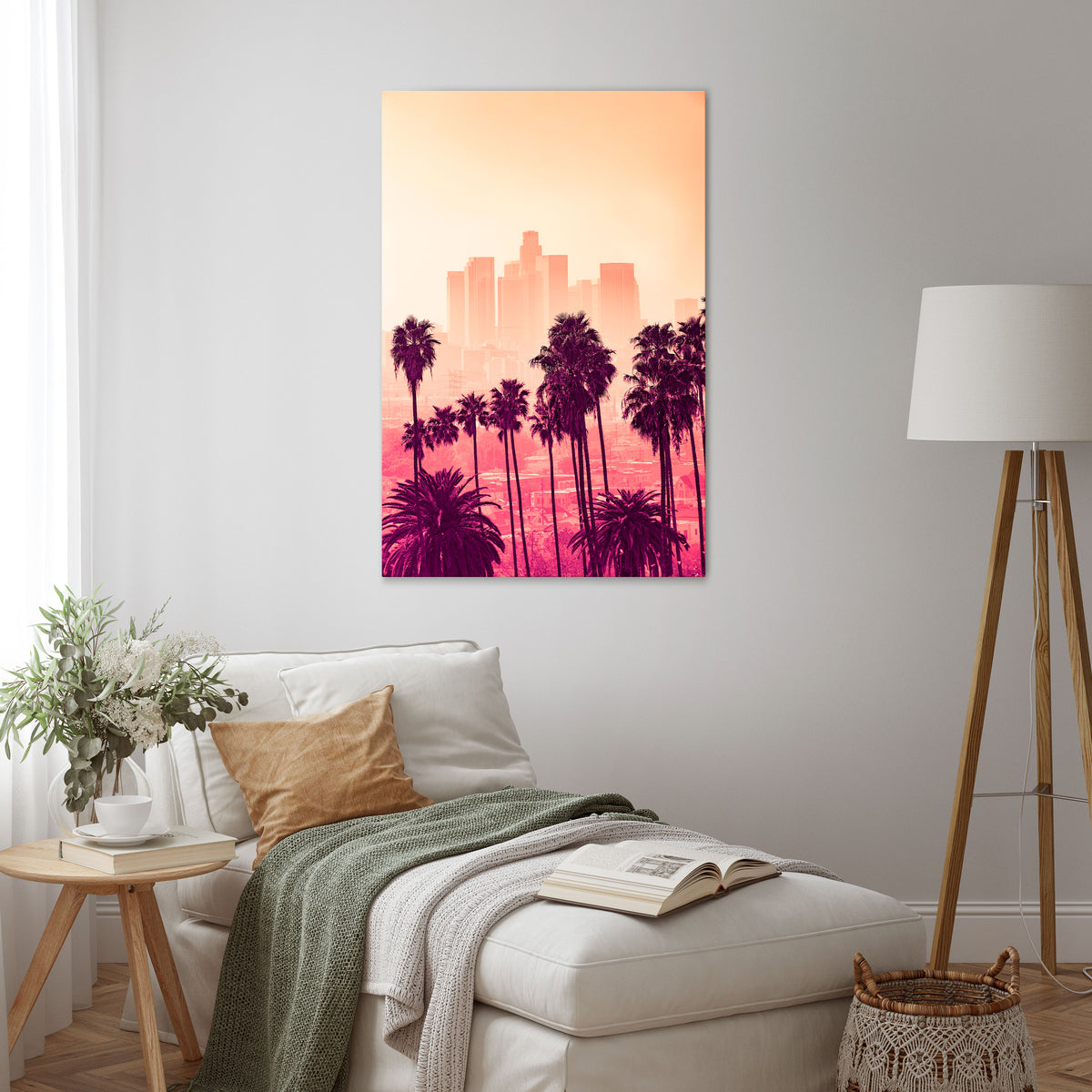 PALM SHADE DREAMSCAPE Κατακόρυφος Πίνακας σε Καμβά
