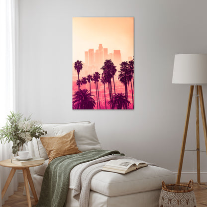 PALM SHADE DREAMSCAPE Κατακόρυφος Πίνακας σε Καμβά
