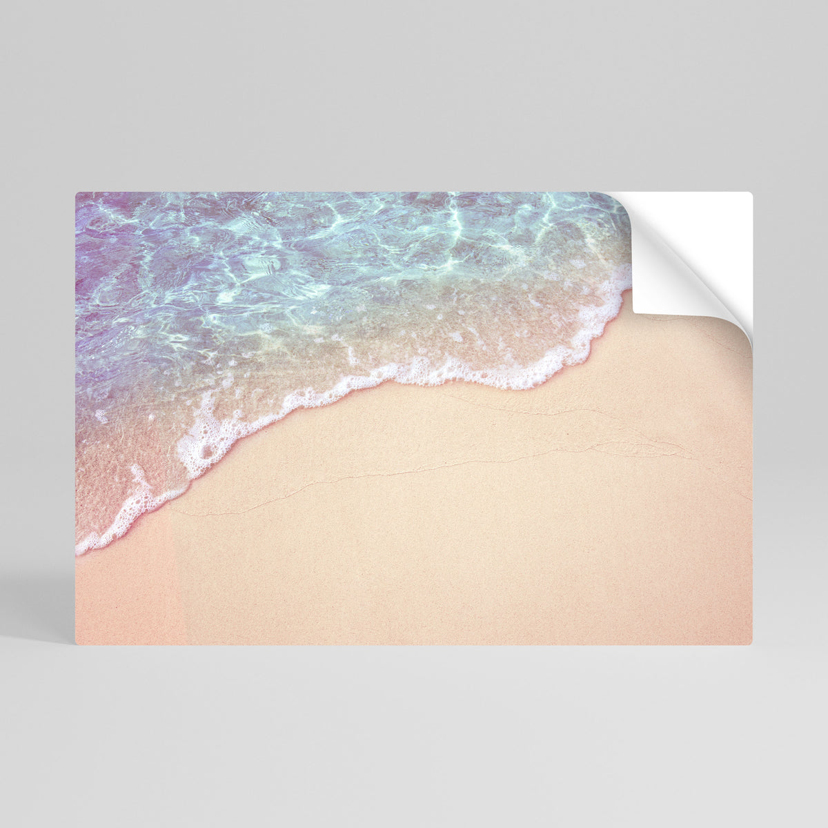 DREAMY SANDSCAPE HUES Póster adhesivo horizontal