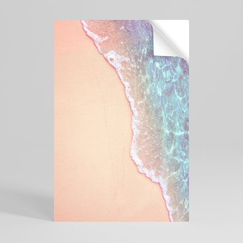 DREAMY SANDSCAPE HUES Peel and Stick Vertical Poster