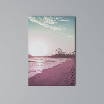 PASTEL COAST VIBES Quadro em tela vertical