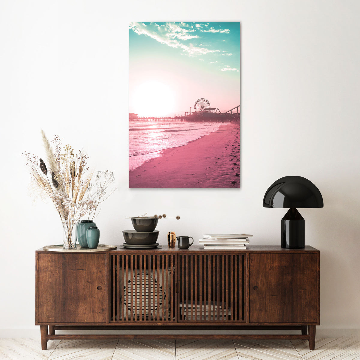 PASTEL COAST VIBES Quadro em tela vertical