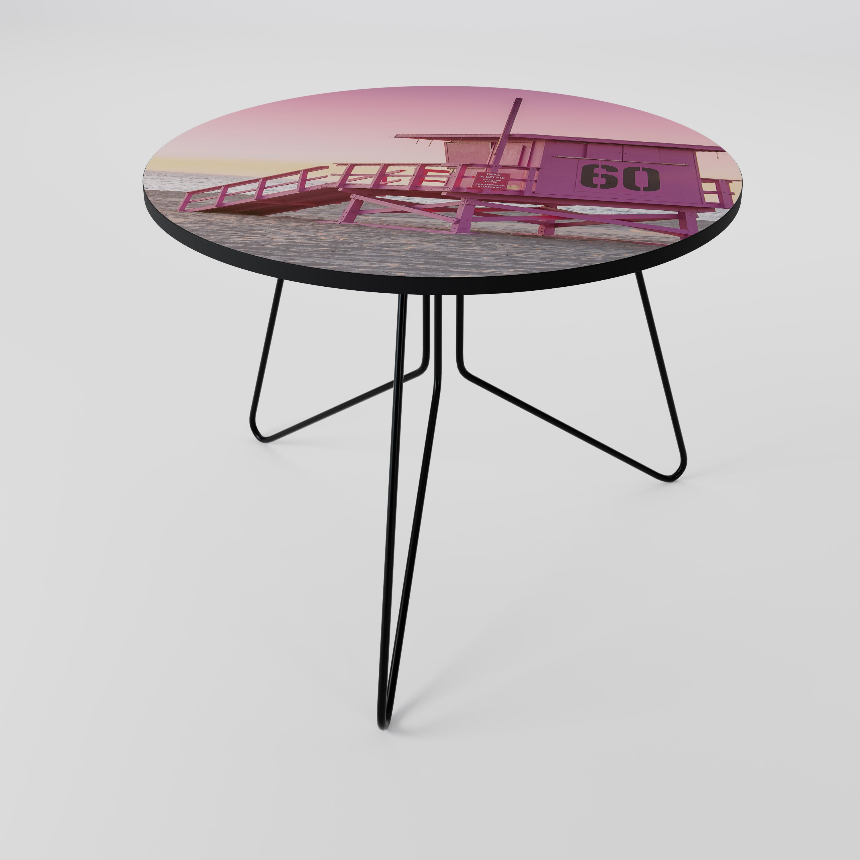 PINK PARADISE WATCH Mesa de centro