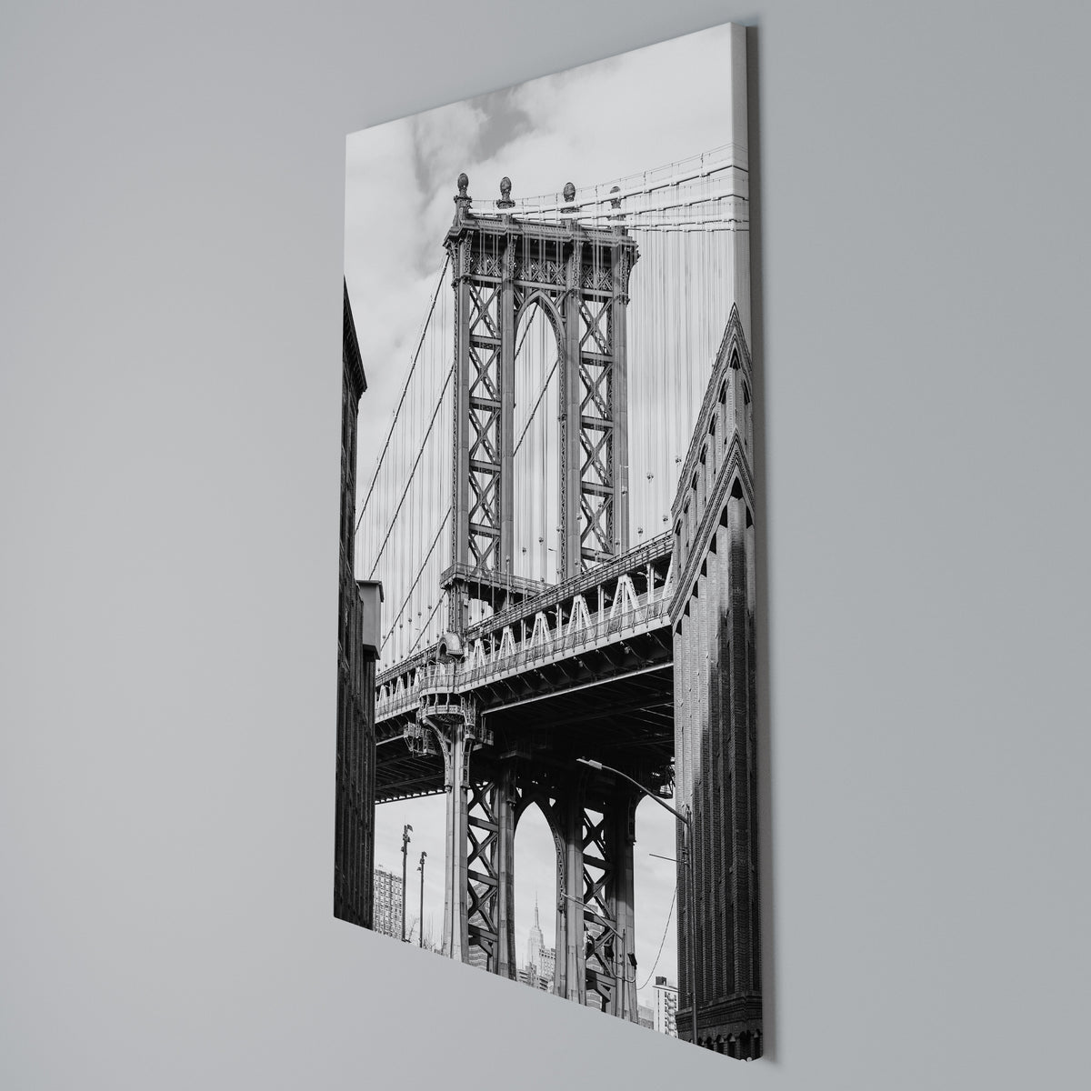 BRIDGE OF TIME Quadro em tela vertical