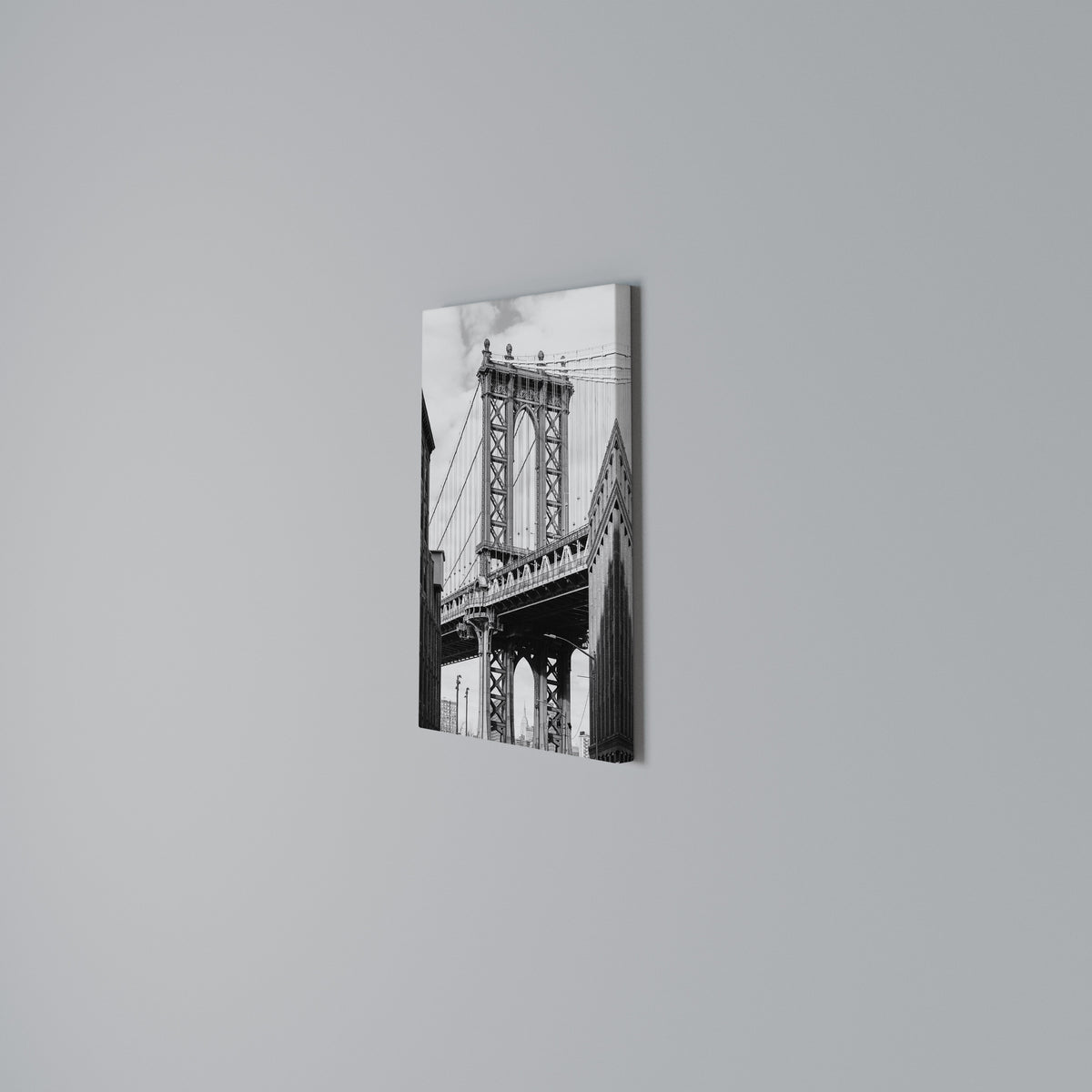 BRIDGE OF TIME Quadro em tela vertical