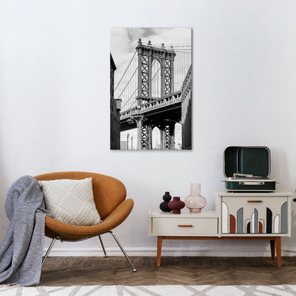 BRIDGE OF TIME Quadro em tela vertical
