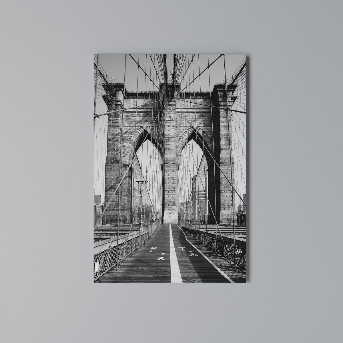 STRINGS OF HISTORY Cuadro en lienzo vertical