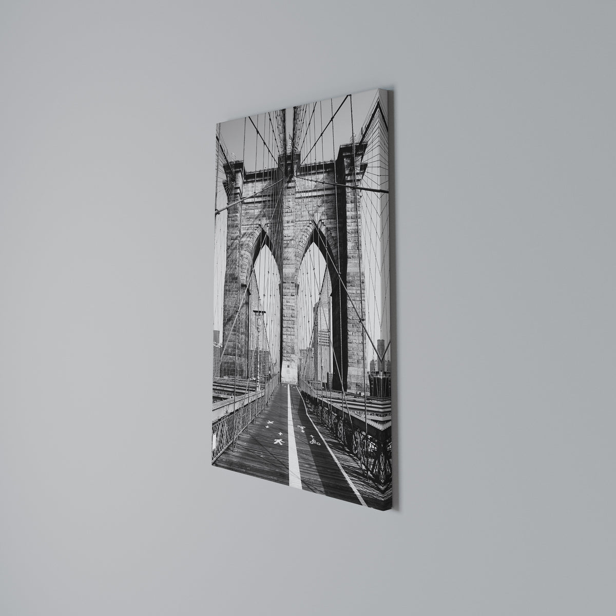 STRINGS OF HISTORY Cuadro en lienzo vertical