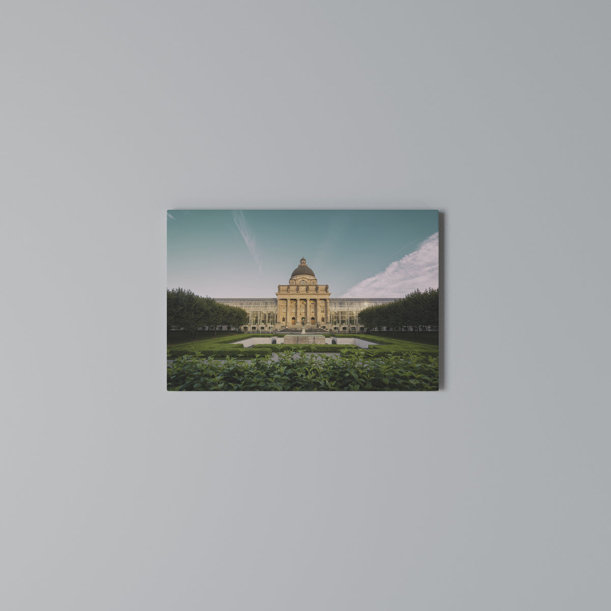 TRANQUIL PALACE VIEW Cuadro en lienzo horizontal