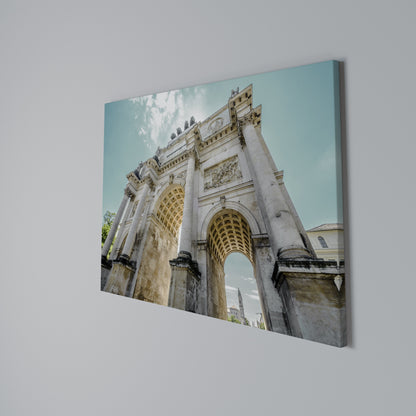 ARCHITECTURAL ELEGANCE Horizontal Canvas Print