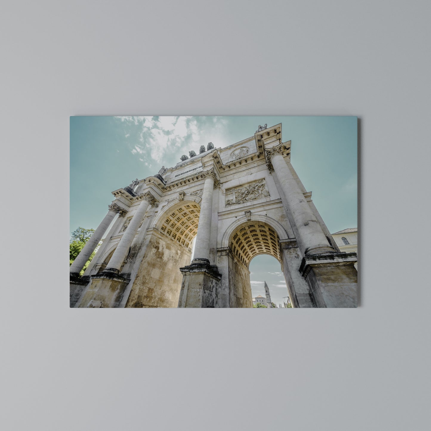 ARCHITECTURAL ELEGANCE Horizontal Canvas Print