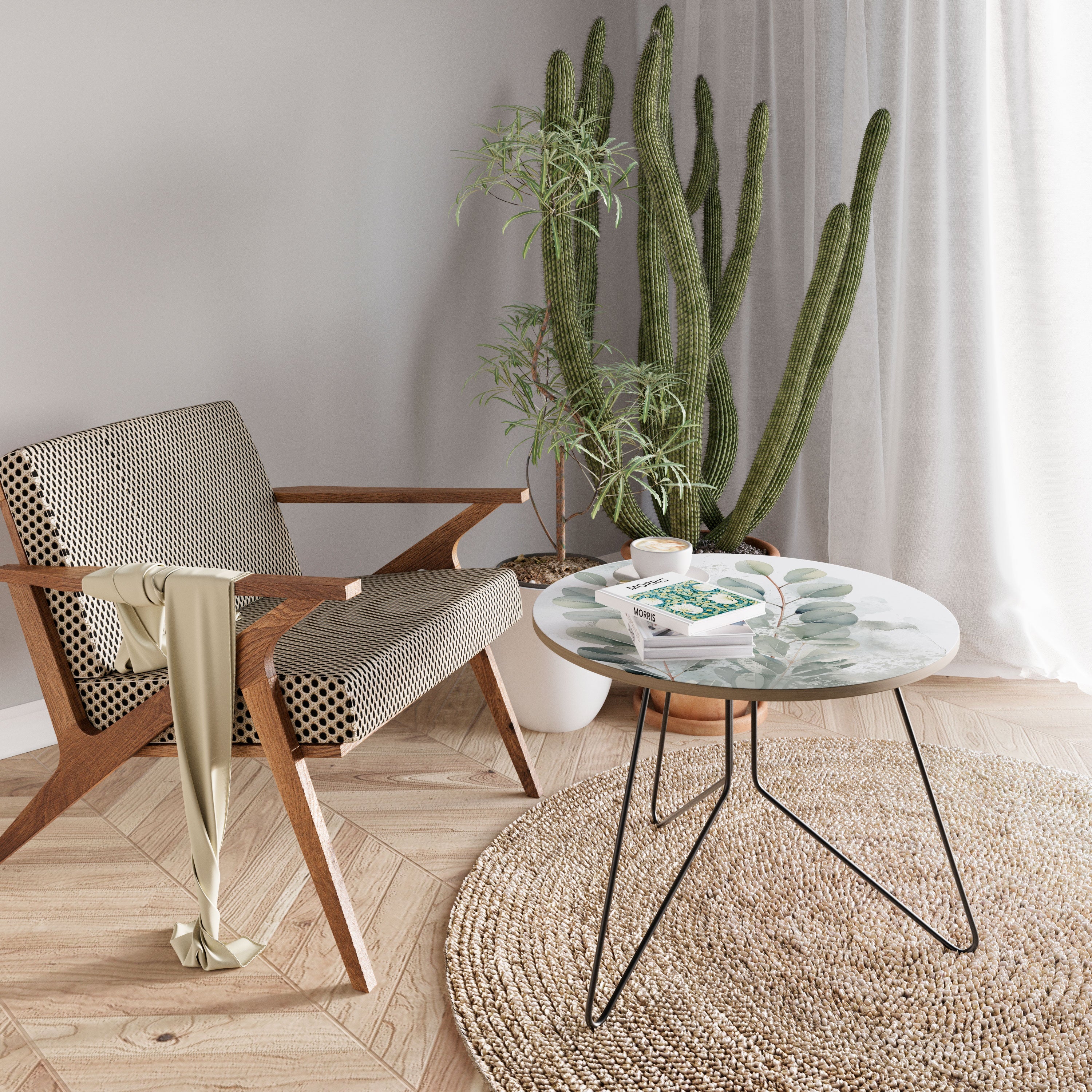 DELIGHTFUL EUCALYPTUS Couchtisch