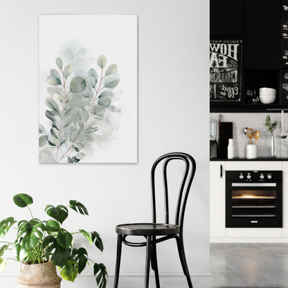 DELIGHTFUL EUCALYPTUS Cuadro en lienzo vertical