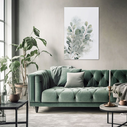 DELIGHTFUL EUCALYPTUS Cuadro en lienzo vertical