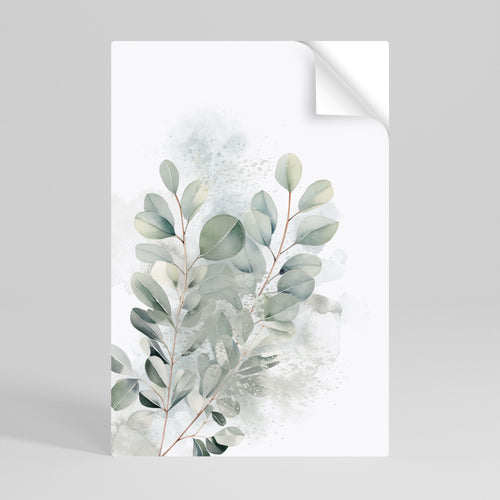 DELIGHTFUL EUCALYPTUS Poster Verticale Adesivo