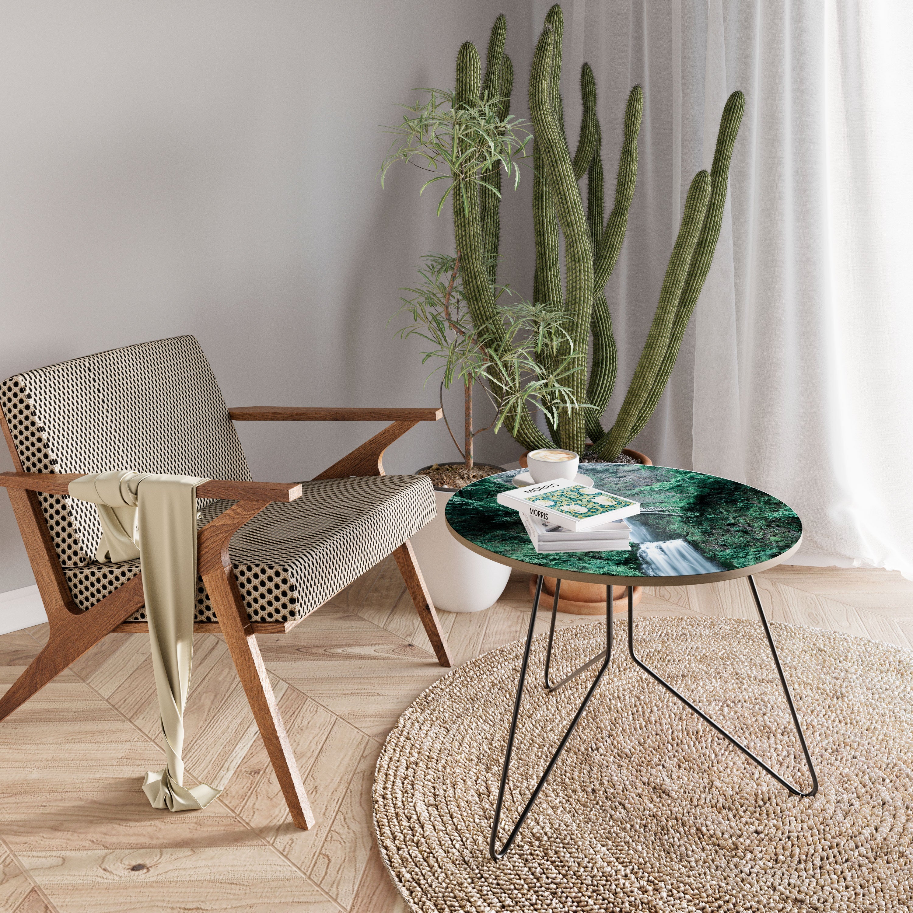 MYSTICAL WATERSCAPE BRIDGE Soffbord