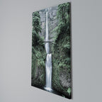 MYSTICAL WATERSCAPE BRIDGE Cuadro en lienzo vertical