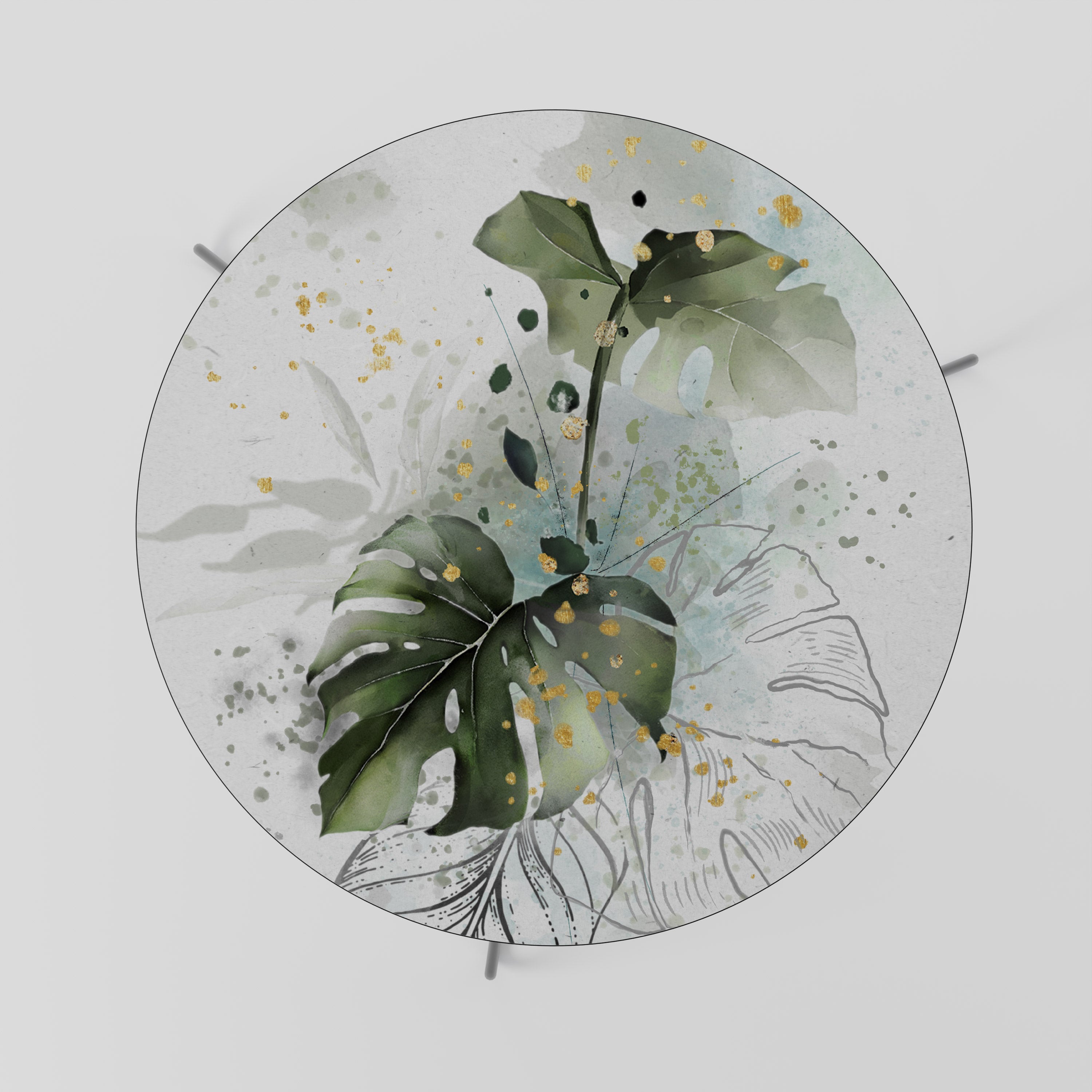 VIVID LEAF SYMPHONY Couchtisch