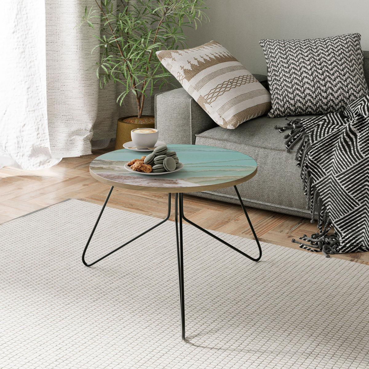 AQUAMARINE WHISPERS Coffee Table