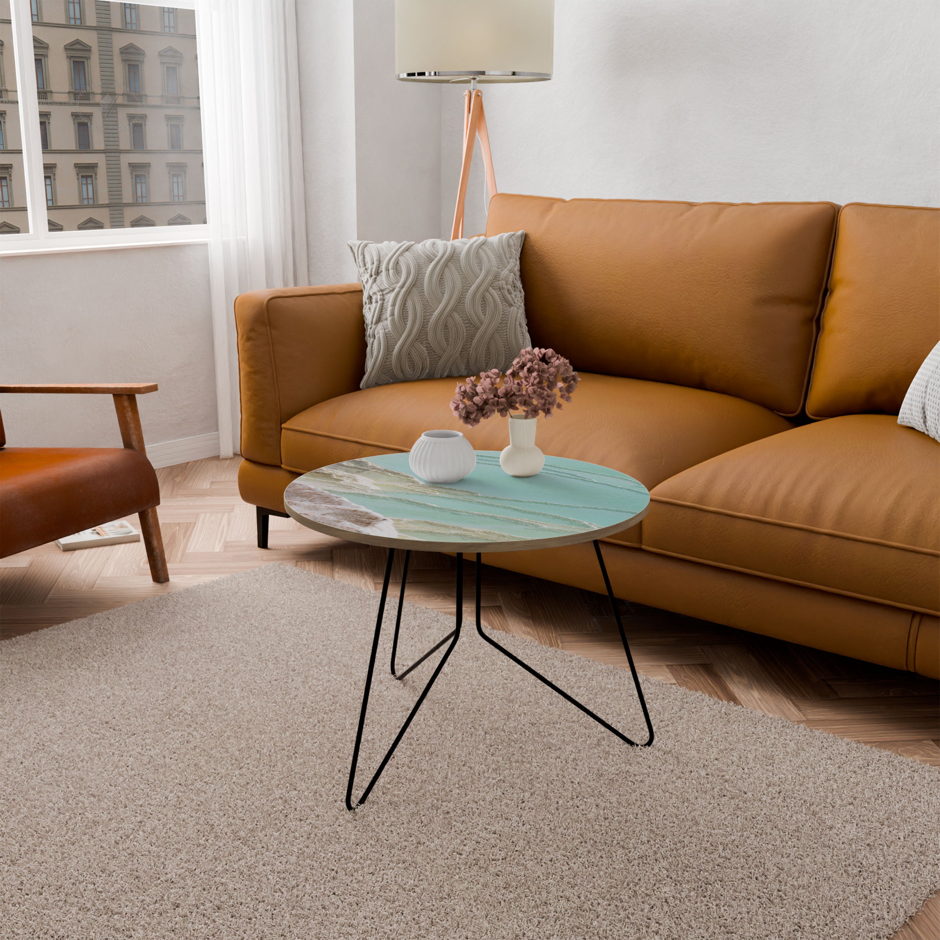 AQUAMARINE WHISPERS Coffee Table