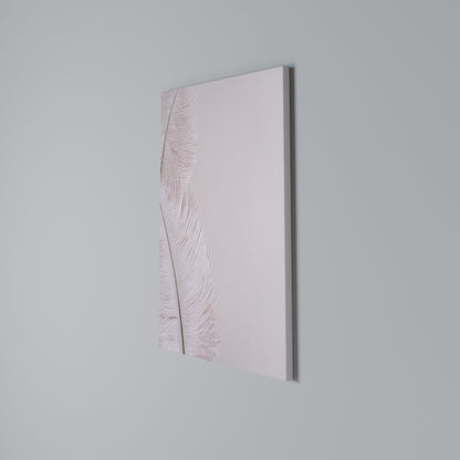 WHISPERING PINK FEATHERS Κατακόρυφος Πίνακας σε Καμβά